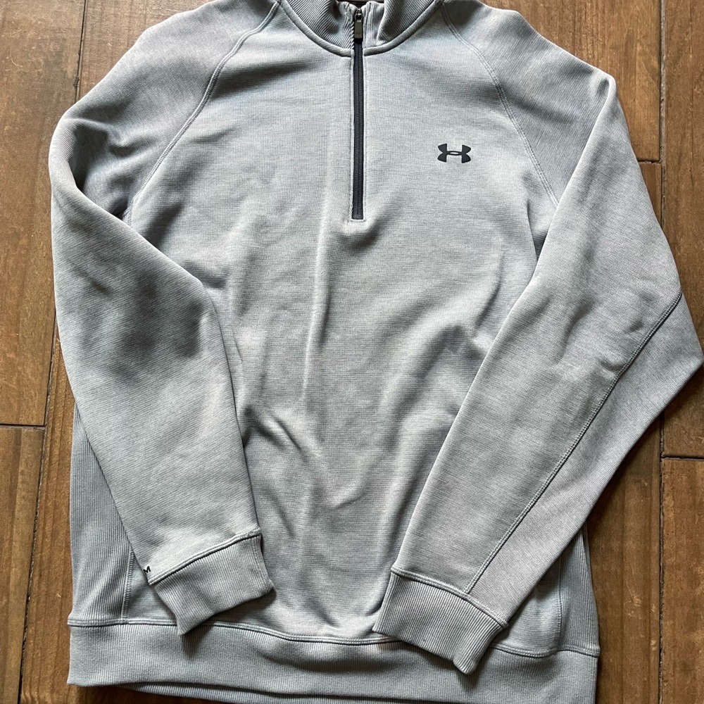 Gray Underarmour pullover. Like New! Size XL